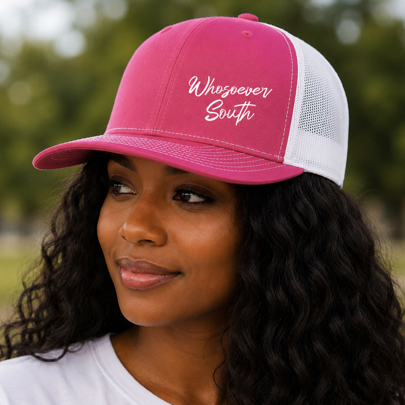 Pink whosoever south hat