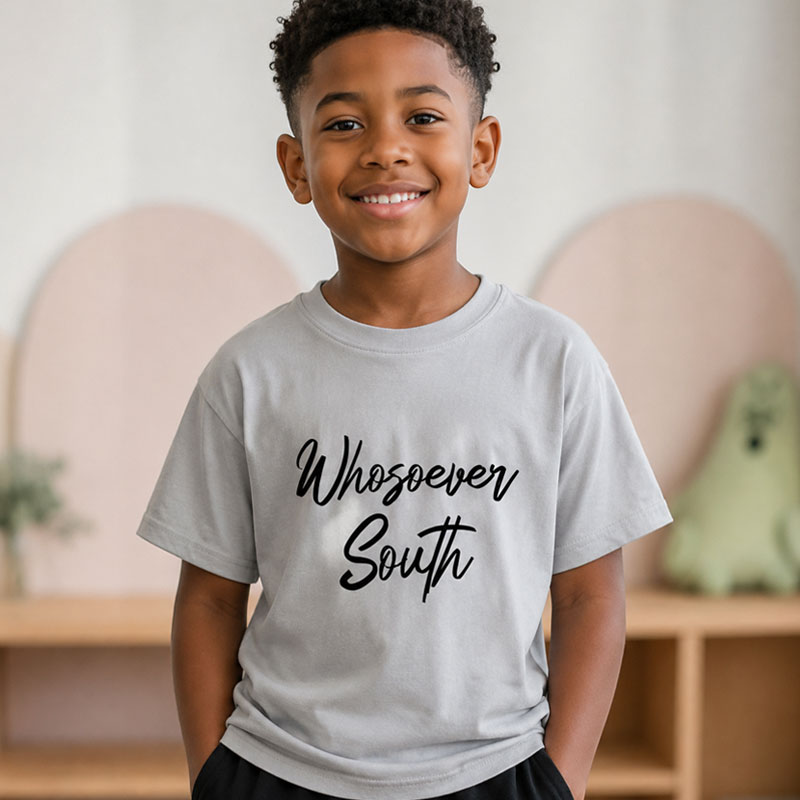 Youth Ash Grey Whosoever South Shirt